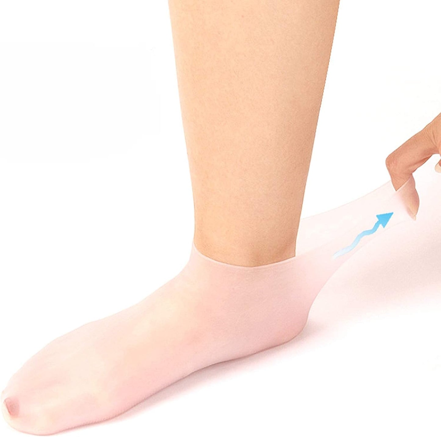 🥳2026 HOT SALE🥳💞50K+ SOLD!🦶✨ 50% OFF! Moisturizing Foot Mask Socks – Silicone gel locks in moisture, releases plant oils. Softens cracks & rough skin – wear with shoes for all‑day care! 🌿🧦