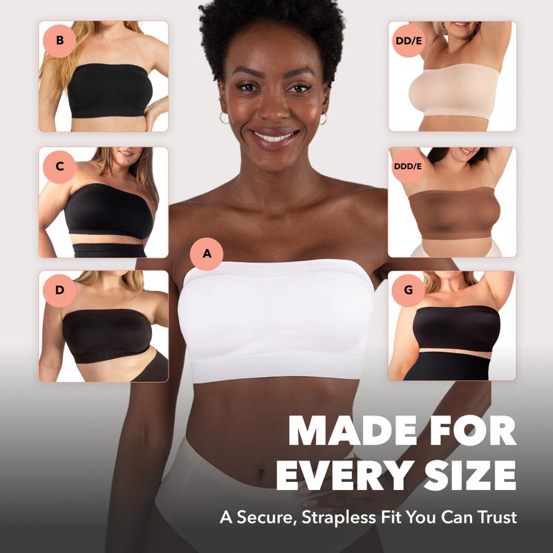 🥳2026 HOT SALE🥳💞50K+ SOLD!🌸🔥 Buy More & Save! Convertible Strapless Bra – 4‑way straps, anti‑slip tech. Smooth & invisible. Finally, a strapless that stays up all day! 🛡️💕