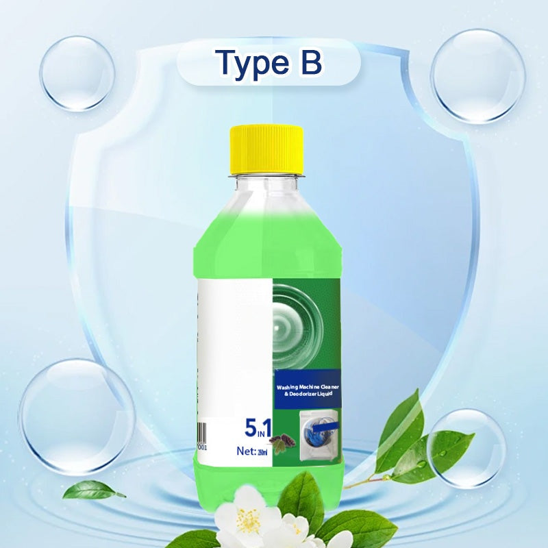 🥳2026 HOT SALE🥳💞50K+ SOLD!🏠 👨‍👩‍👧‍👦50% OFF! Washing Machine Cleaning Liquid – Deep cleans hidden dirt & odors! Kills 99.9% bacteria, removes scale buildup. Just pour & run a cycle. Fresh, hygienic drum every time. 🧺💧