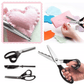 🥳2026 HOT SALE🥳💞50K+ SOLD! ✂️🧵 50% OFF! DIY Serrated Sewing Scissors – Ultra-sharp stainless steel, cuts cleanly to the tip. Ideal for fabric, leather & paper – perfect zigzag edges every time! 🎨✅