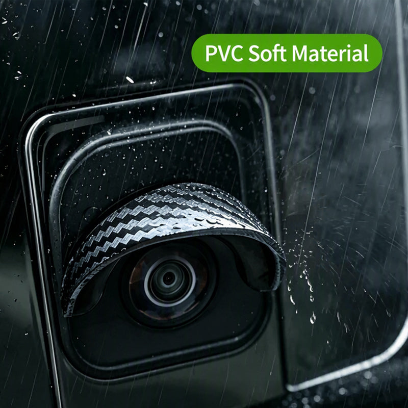 🥳2026 HOT SALE🥳💞50K+ SOLD! ☔🚗 Backup Camera Rain Shield – curved visor deflects rain & glare, keeps your rear view crystal clear on wet UK roads. Soft flexible fit, no-drill install – safer reversing in 5 minutes! 🛡️✅