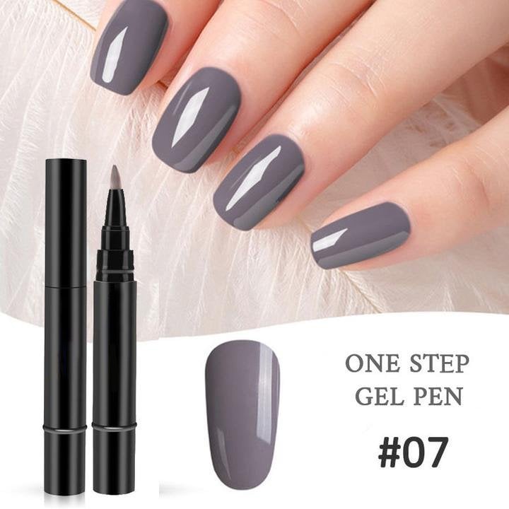 🥳2026 HOT SALE🥳💞50K+ SOLD!💅✨ BUY 1 GET 1 FREE! One Step Gel Nail Pen – 3‑in‑1, no base/top coat needed. 18 colours, salon‑grade shine, 15‑30 days wear. DIY perfection at home! 🎨💖