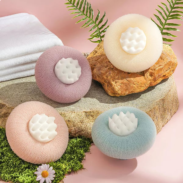 🌻🌻Super soft sunflower suction cup bath ball