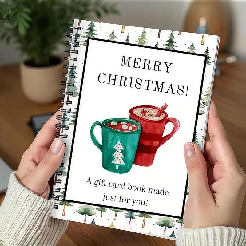 🥳2026 HOT SALE🥳💞50K+ SOLD! 🎅💌 50% OFF! Christmas Gift Card Holder Book – 12 pages of surprises, mix gift cards with photos & heartfelt messages. From £6.99 – a keepsake they’ll treasure! ❤️🎄