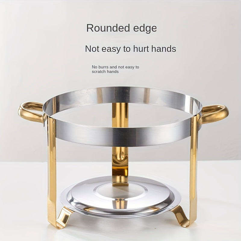 🥳2026 HOT SALE🥳💞50K+ SOLD! 🍽️🔥 50% OFF! Garvee 5QT Stainless Steel Chafing Dish – rust-resistant, gold finish, keeps food warm. Perfect for weddings, parties & buffets! ✨🛡️
