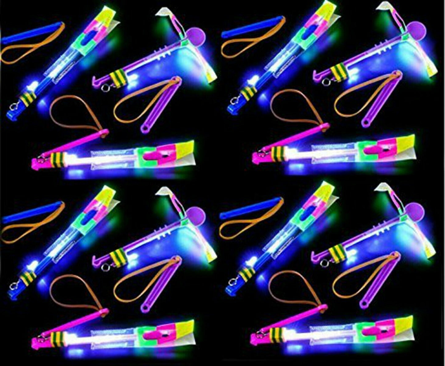 🥳2026 HOT SALE🥳💞50K+ SOLD! 🚁✨ BUY 2 GET 1 FREE! LED Helicopter Launcher – Shoots up to 120ft, lights up the night sky. Slowly descends like a parachute – lands right in your hand! From £4.99 – buy more & save! 🎮🌟
