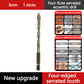 🥳2026 HOT SALE🥳💞50K+ SOLD!🔥🪚 50% OFF! 4‑Flute Serrated Eccentric Drill Bit Kit – 4 cutting edges, titanium‑coated, fast chip removal. Drills tile, wood, metal & concrete. A must‑have for DIYers! ⚡✨