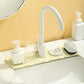 🥳2026 HOT SALE🥳💞50K+ SOLD! 💦🚰 Faucet Splash Guard & Draining Mat – stops water splashing on countertops. 5° slope drains instantly, keeps sink area dry & mould-free. Fits most faucets! 🧼✅