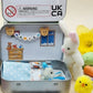 🥳2026 HOT SALE🥳💞50K+ SOLD!🥚💝 50% OFF! Tiny Plush Bunny Tin – Pocket-sized cuteness for Easter. Collectible mummy bunny in a keepsake tin. Great for egg hunts or gifts. 🐇🎀