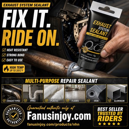 🥳2026 HOT SALE🥳💞50K+ SOLD!🔧💨 Buy 3 Get 2 FREE! High Temperature Exhaust Repair Sealant – 2000°F heat resistance, seals cracks & leaks on exhaust pipes & stoves. Easy DIY fix – save on garage bills! 🛠️✨