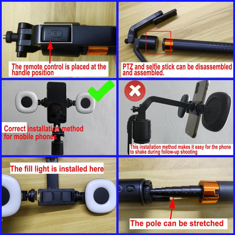🥳2026 HOT SALE🥳💞50K+ SOLD! 📱🤳 50% OFF! 180cm Smart Face-Tracking Selfie Stick – 360° auto follow, dual fill lights & built-in camera. Stay in frame for live streaming & videos! 🛡️✅