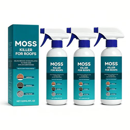 🥳2026 HOT SALE🥳💞50K+ SOLD!🏠✨ 50% OFF! Multi‑Surface Roof Moss Cleaner – Kills moss & algae on contact, prevents regrowth. No scrubbing, just spray & rinse – save on costly roof repairs! 🌧️🛡️