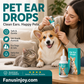 🥳2026 HOT SALE🥳💞50K+ SOLD! 🐶🦴 50% OFF! Pet Ear Cleansing Drops – gently dissolves wax & debris, soothes itchy ears. Soft silicone tip reaches deep without scratching – no more struggling with cotton buds! 🐱💚