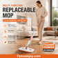 🥳2026 HOT SALE🥳💞50K+ SOLD! 🧹✨ 50% OFF! Multi-Functional Hands-Free Clip Flat Mop – One-key press opens clamps – no touching dirty cloths! Shark-tooth grip holds any wipe or towel firmly. Hygienic & hassle-free! 🧤💪