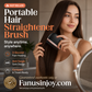 🥳2026 HOT SALE🥳💞50K+ SOLD!🔥⏰ 50% OFF! Mini Cordless Hair Straightener Comb – Heats in 3 seconds, smooths & shines any time. Plant protein coating – gentle on hair, no damage! ✨💇‍♀️