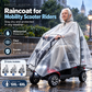 🥳2026 HOT SALE🥳💞50K+ SOLD! 🌧️♿ Waterproof Raincoat for Mobility Scooter Riders – transparent design for clear visibility, durable & sizes 5XL-6XL. Stay dry & safe on rainy rides! 🛡️✅