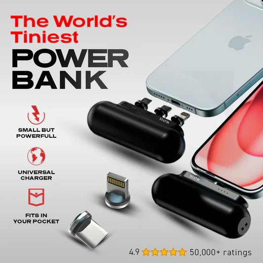⚡3-IN-1 |Universal Magnetic Power Bank