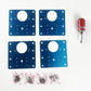 🥳2026 HOT SALE🥳💞50K+ SOLD! 🔧🚪 Hinge Repair Plate – fixes loose, broken cabinet hinges fast. Stainless steel plate reinforces stress points – no more sagging doors! Easy DIY install, includes screws. 💪✅