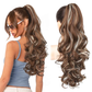 🥳2026 HOT SALE🥳💞50K+ SOLD!💜✨ 50% OFF! Clip-on Wavy Ponytail Extension – Natural big waves, tangle‑free & heat‑resistant. Instant volume in seconds! 🦚🎀