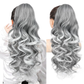 🥳2026 HOT SALE🥳💞50K+ SOLD!💜✨ 50% OFF! Clip-on Wavy Ponytail Extension – Natural big waves, tangle‑free & heat‑resistant. Instant volume in seconds! 🦚🎀