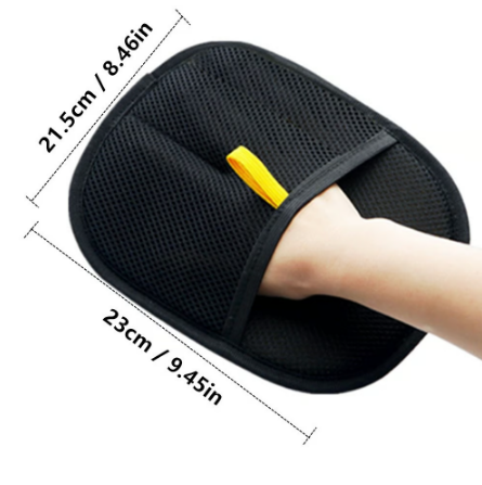 🥳2026 HOT SALE🥳💞50K+ SOLD! 🐾🧤 Pet Hair Remover Gloves – double-sided silicone bristles grab fur from sofas, clothes & carpets in seconds. Massages your pet while collecting loose hair – no more sticky rollers! 🧹✨