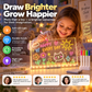 🥳2026 HOT SALE🥳💞50K+ SOLD! 🎨✨ 50% OFF! Kids DIY Illuminated Erasable Drawing Board – soft LED, reusable acrylic, doubles as night light. Endless creative fun! 🛡️💚