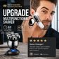 🥳2026 HOT SALE🥳💞50K+ SOLD! 🧔⚡ 50% OFF! Upgrade Multifunctional Shaver – 7D floating close shave, 5 attachments, wireless charging & LED display. Wet & dry, easy clean! 🛡️💪