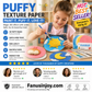 🥳2026 HOT SALE🥳💞50K+ SOLD!🎨✨ BUY 3 GET 2 FREE! Foam Texture Painting Paper – Draw, paint & add water – your artwork puffs up in seconds! Magic 3D effect, non‑toxic & mess‑free. Perfect for creative kids! 🖌️🌟