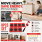 🥳2026 HOT SALE🥳💞50K+ SOLD! 🛋️🔄 50% OFF! Furniture Moving System – lift & slide up to 800 lbs, 360° rotation, floor-friendly pads. Move heavy furniture easily by yourself! 🛡️💪