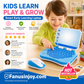 🥳2026 HOT SALE🥳💞50K+ SOLD!🔥🎁 50% OFF! Bilingual Learning Machine for Infants & Toddlers – English & Chinese, maths, phonics & vocabulary. Fun & interactive – gives kids a head start! 👦✨
