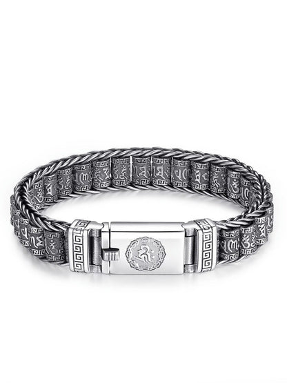 🥳2026 HOT SALE🥳💞50K+ SOLD!💝 Tibetan Prayer Wheel Bracelet – Spin for Serenity & Blessings. Crafted in 925 Sterling Silver, a meaningful keepsake for peace and good fortune. 🙏✨