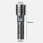 🥳2026 HOT SALE🥳💞50K+ SOLD! 🔦✨ 50% OFF! Rechargeable High-Lumens Flashlight – 500m beam, 5 modes, 5000mAh power bank, IPX65 waterproof. Never get caught in the dark! 🛡️💪