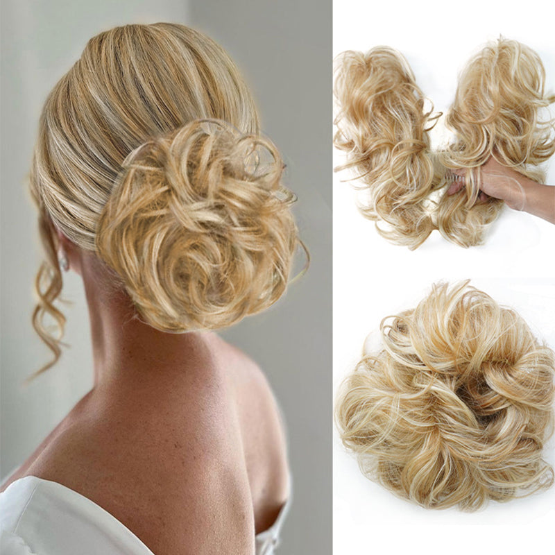 🥳2026 HOT SALE🥳💞50K+ SOLD! 🎀✨ 50% OFF! Clip-In Messy Side Comb Hair Bun – instant voluminous updo in 10 seconds. Heat-friendly, secure hold & effortless elegance for any occasion! 💇‍♀️💪
