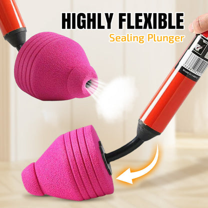 🥳2026 HOT SALE🥳💞50K+ SOLD!👨‍👩‍👧‍👦 🚽Flash Sale 50% Off! Household Drain Blaster – Stop costly call-outs! Reusable high-pressure design blasts through tough blockages. You fix it, fast. 💰✨