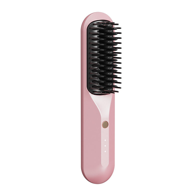 🥳2026 HOT SALE🥳💞50K+ SOLD!💨🌟 50% OFF! Hair Straightener Comb – Detangles & straightens, 3D anti‑burn. 30W power, lightweight. Your hair’s magic wand! 🪄💕