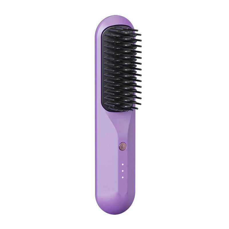 🥳2026 HOT SALE🥳💞50K+ SOLD!💨🌟 50% OFF! Hair Straightener Comb – Detangles & straightens, 3D anti‑burn. 30W power, lightweight. Your hair’s magic wand! 🪄💕