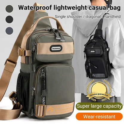 🥳2026 HOT SALE🥳💞50K+ SOLD!🎒✨ 50% OFF! Adjustable Oxford Cloth Chest Bag – Lightweight, durable & versatile. Perfect for hands‑free daily carry. Stylish & practical! 🌟👜