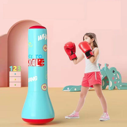 ☀️ 50% OFF NOW!🥊 Bouncy Punching Buddy Inflatable Tumbler for Kids! 🤸♂️