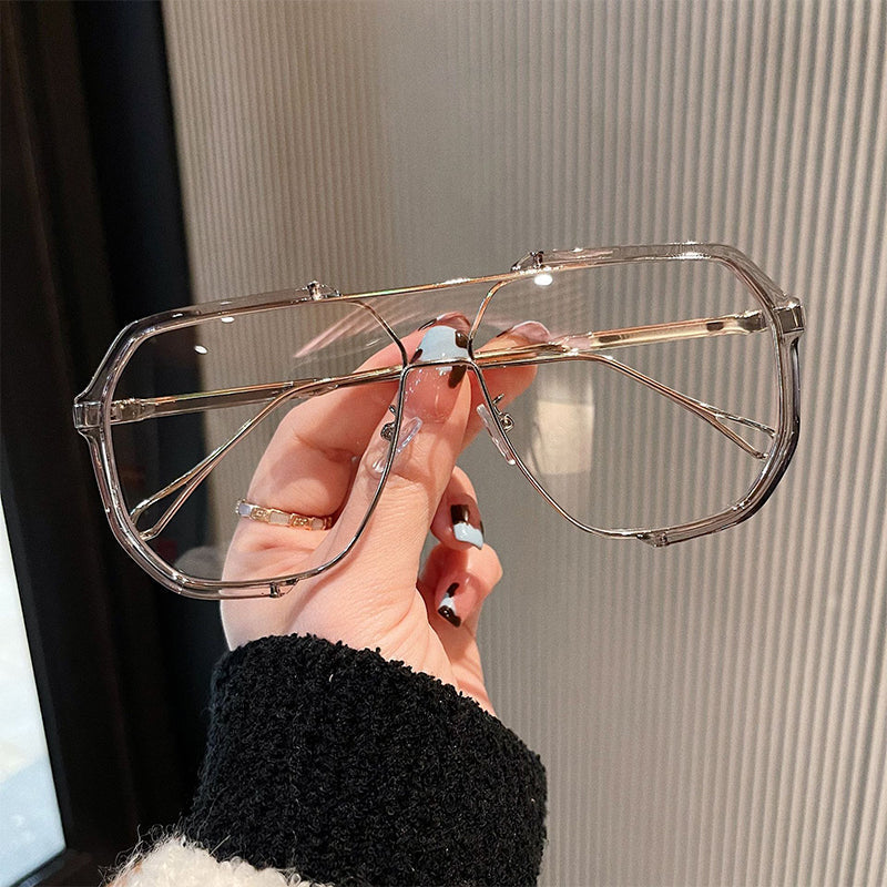 🥳2026 HOT SALE🥳💞50K+ SOLD!🕶️✨ 50% OFF! Classic Retro Large Frame Sunglasses – UV400 protection, timeless design & lightweight TR+metal frame. Shade your eyes in style – perfect for every season! ☀️🛡️