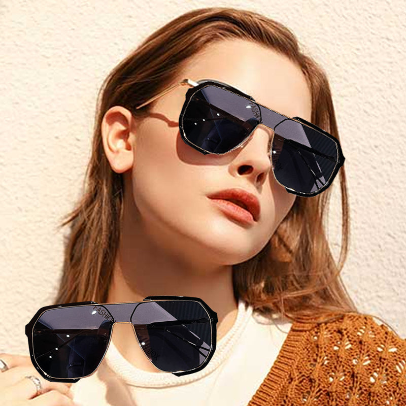 🥳2026 HOT SALE🥳💞50K+ SOLD!🕶️✨ 50% OFF! Classic Retro Large Frame Sunglasses – UV400 protection, timeless design & lightweight TR+metal frame. Shade your eyes in style – perfect for every season! ☀️🛡️
