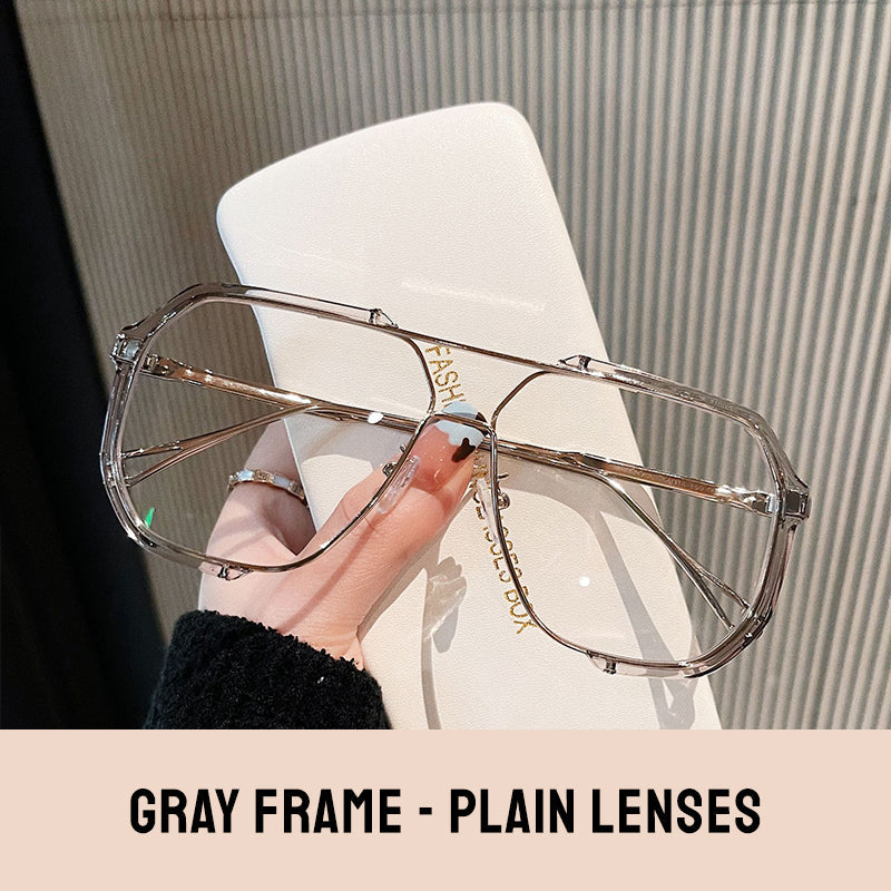 🥳2026 HOT SALE🥳💞50K+ SOLD!🕶️✨ 50% OFF! Classic Retro Large Frame Sunglasses – UV400 protection, timeless design & lightweight TR+metal frame. Shade your eyes in style – perfect for every season! ☀️🛡️