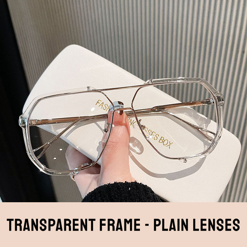 🥳2026 HOT SALE🥳💞50K+ SOLD!🕶️✨ 50% OFF! Classic Retro Large Frame Sunglasses – UV400 protection, timeless design & lightweight TR+metal frame. Shade your eyes in style – perfect for every season! ☀️🛡️
