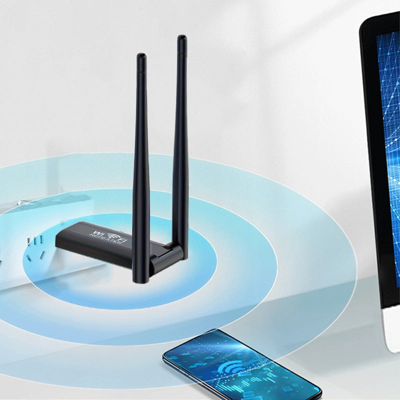 🥳2026 HOT SALE🥳💞50K+ SOLD! 📶🏠 USB WiFi Booster – extends your WiFi to every room, garden & upstairs. 300Mbps speed, dual antenna, no more dead zones – stream & browse anywhere at home! 🚀✅