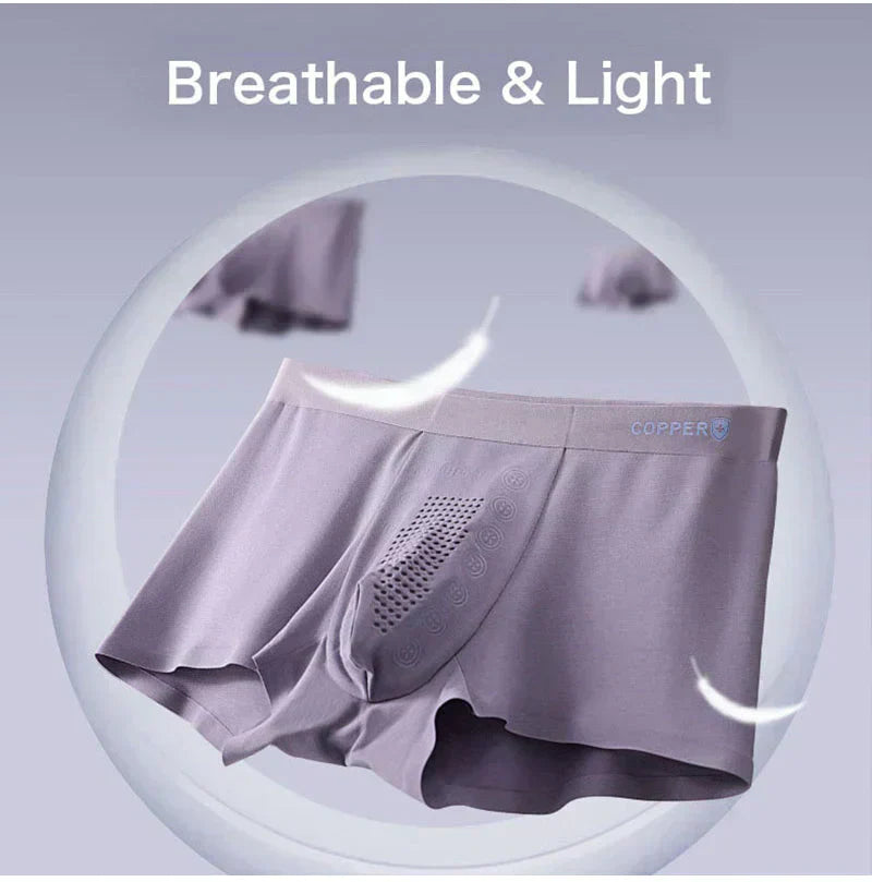 🥳2026 HOT SALE🥳💞50K+ SOLD!🛡️💨 50% OFF! Men's Modal Antibacterial Briefs – Negative ion tech, breathable modal. Stay fresh & comfy all day long. A wardrobe essential. 👖✨