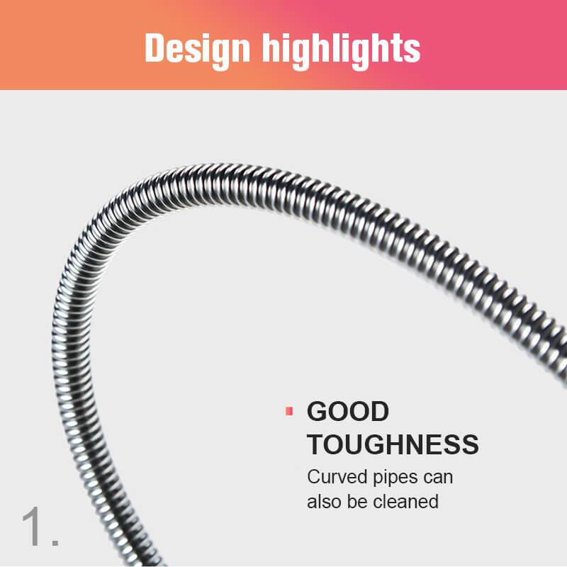 🚰🔧 Unclog Kitchen Sinks Fast! Drain Cleaning Hook, Targets Blockages Precisely💪🛡️