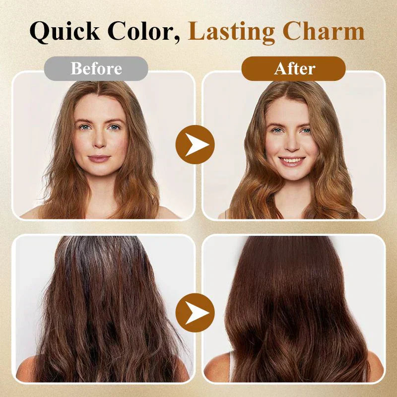 🥳2026 HOT SALE🥳💞50K+ SOLD!💆‍♀️🌟 Natural-Looking Coverage for Youthful Shine. Say Goodbye to Grey, Hello to Seamless Color. 🛡️❤️