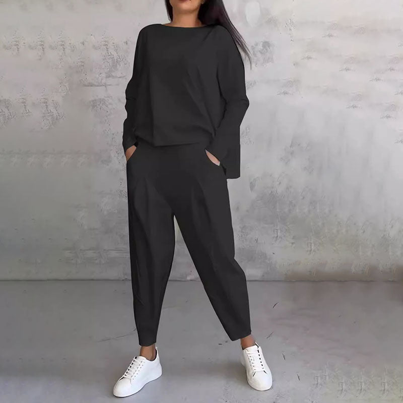 🥳2026 HOT SALE🥳💞50K+ SOLD!👵🌸 50% OFF! 2-Piece Top & Pants Set – Wrinkle-free, breathable & soft. Easy pull-on, no ironing. Perfect for daily comfort & travel. Your new favourite. 🛡️✨