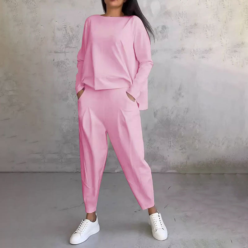 🥳2026 HOT SALE🥳💞50K+ SOLD!👵🌸 50% OFF! 2-Piece Top & Pants Set – Wrinkle-free, breathable & soft. Easy pull-on, no ironing. Perfect for daily comfort & travel. Your new favourite. 🛡️✨