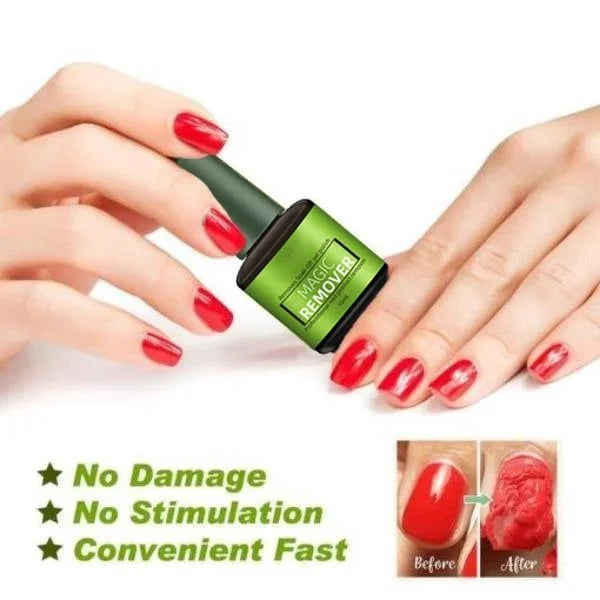 🥳2026 HOT SALE🥳💞50K+ SOLD!🌿🛡️ 50% OFF! Magic Gel Remover – Fast‑acting, gentle on nails. Break down gel polish instantly. Comes with repair cream! 💎✨
