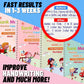 🥳2026 HOT SALE🥳💞50K+ SOLD!📚🖍️ 50% OFF! 4‑in‑1 Reusable Learning Books – Handwriting, numbers, drawing & motor skills. Magic vanishing ink – wipe & try again! Perfect for ages 2+. 💪✨